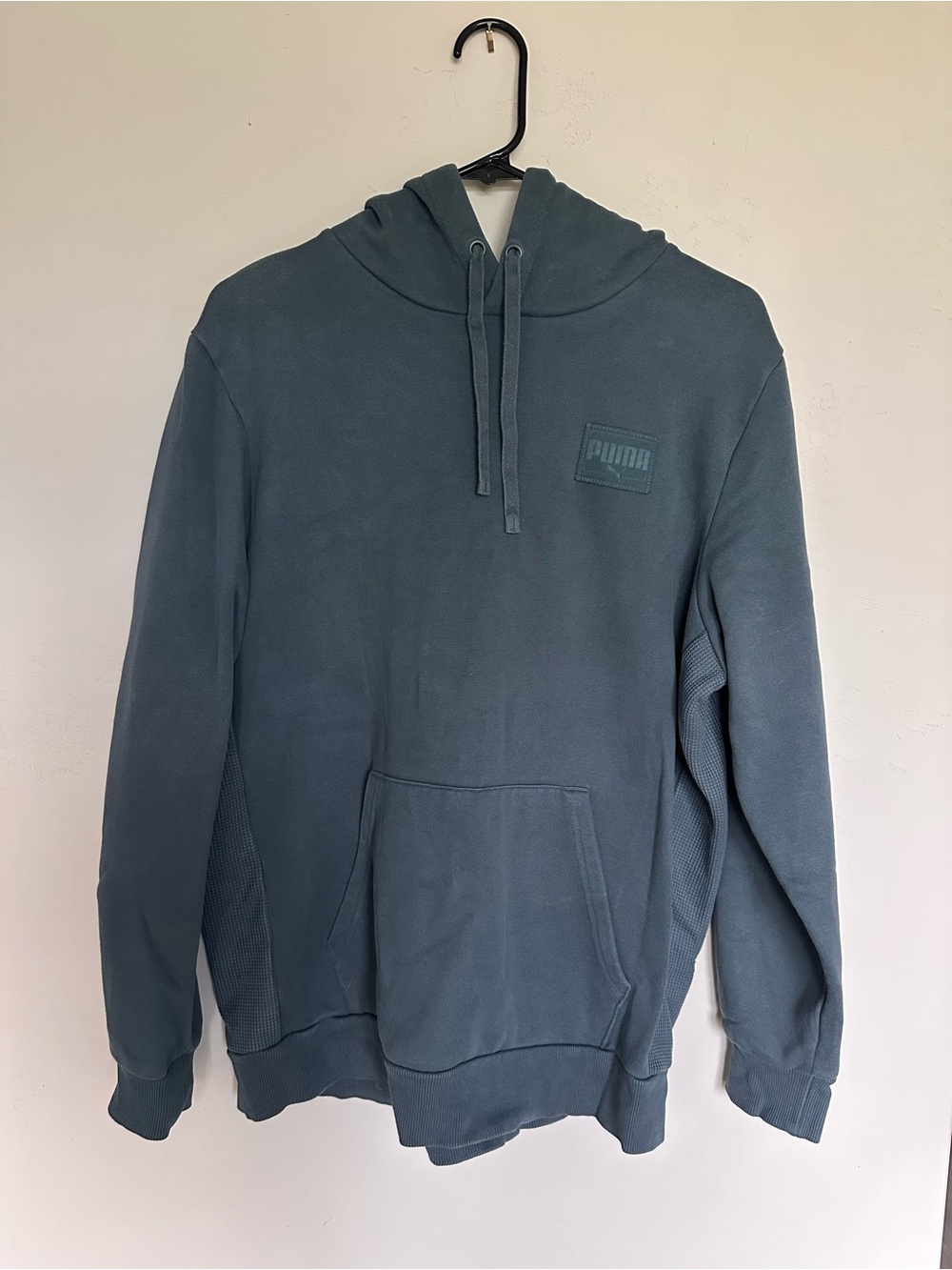 Puma Men's Dark Teal Pullover Hoodie